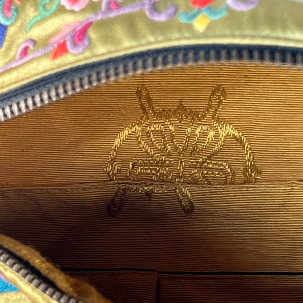 Handmade leather museum quality Papillon tote - Picture 8 of 9